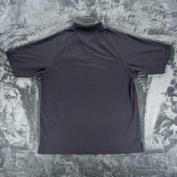 Port Authority Gray Polo Shirt Men XL Family Dollar Store Employee Work Team - Picture 8 of 12